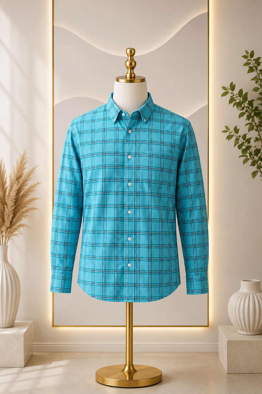 ChatGPT Image Jul 14, 2026, 09_19_31 PM Plaid Shirt - Image 1