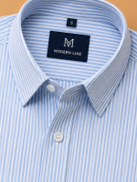 Essential Pinstripe Formal Shirt - Image 3