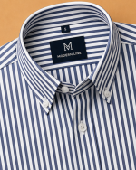 Pinstripe Formal Shirt - Image 3