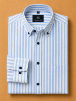  Pinstripe Formal Shirt - Image 2